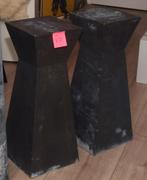 houten zuilen met lood bekleed, Ophalen, Gebruikt