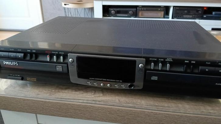 Philips CD Recorder/Brander - CDR 765, Audio, Tv en Foto, Cd-spelers, Philips, Ophalen