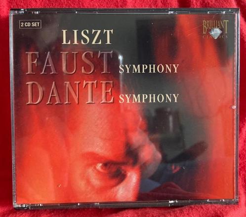 Franz Liszt - Faust symphony, Dante symphony (2-cd) Jianyi Z, Cd's en Dvd's, Cd's | Klassiek, Gebruikt, Orkest of Ballet, Classicisme