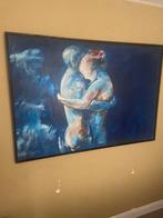 Schilderij op linnen 200 euro, Antiek en Kunst, Ophalen