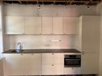 Recente mat witte rechte keuken -DIRECT BESCHIKBAAR, Huis en Inrichting, Keuken | Complete keukens, Zwart, Enkelwandige keuken