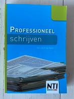 Professioneel schrijven - Dr. J.F.P. De Smit - NTI, Nieuw, Dr. J.F.P. de Smit, Ophalen of Verzenden