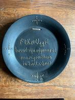 Brouwers aardewerk spreukenbord jaren 20, Antiek en Kunst, Antiek | Keramiek en Aardewerk, Ophalen of Verzenden