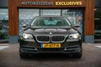 BMW 5-serie 520i Business Leer Navigatie PDC Stoelverw. Crui, Auto's, Automaat, Gebruikt, 4 cilinders, Bedrijf