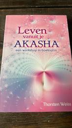 Thorsten Weiss - Leven vanuit je Akasha, Boeken, Ophalen of Verzenden, Zo goed als nieuw, Thorsten Weiss, Instructieboek