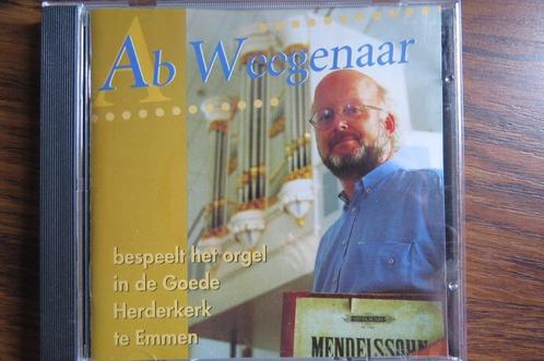Cd: Ab Weegenaar bespeelt orgel in de Goede Herderkerk Emmen, Cd's en Dvd's, Cd's | Klassiek, Zo goed als nieuw, Overige typen