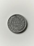 Wilhelmina 25 cent 1902, Ophalen of Verzenden, 25 cent
