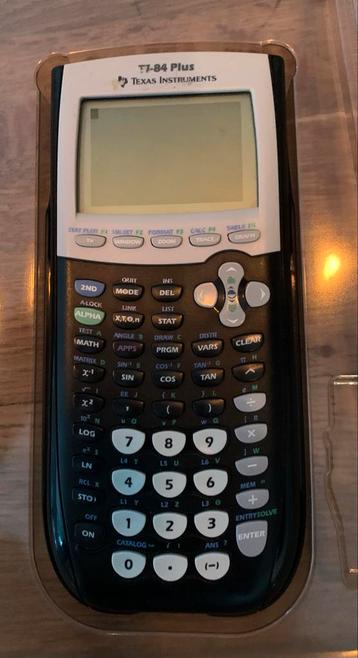 TI 84 plus grafische rekenmachine van Texas Instruments beschikbaar voor biedingen