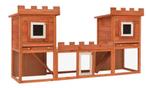 Konijnenhok hok kooi buitenren konijn GRATIS VERZENDING!, Dieren en Toebehoren, Verzenden, 60 tot 90 cm, Hok, 75 tot 110 cm