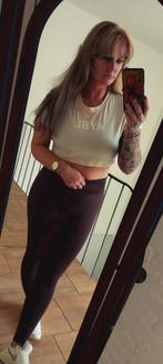 AYBL Croptop T-shirt - Maat M, Kleding | Dames, Maat 38/40 (M), AYBL, Beige, Ophalen of Verzenden