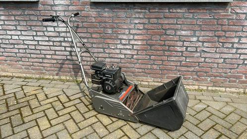 Kooimaaier. Briggs en stratton. Benzine., Tuin en Terras, Grasmaaiers, Zo goed als nieuw, Benzine-grasmaaier, 30 t/m 39 cm, Kooimesmaaier