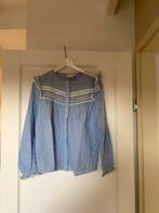 Superleuke blouse Saint Tropez, Ophalen of Verzenden, Zo goed als nieuw, Maat 38/40 (M), Blauw