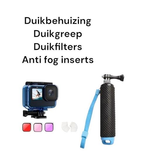 Duik Set GoPro 13 12 11 10 9 Diving Freediving, Audio, Tv en Foto, Actiecamera's, Nieuw, GoPro, Ophalen of Verzenden