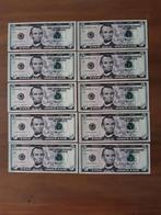 10x5 dollar 2021 usa ongebruikt kk f.8.8, Ophalen of Verzenden, Noord-Amerika