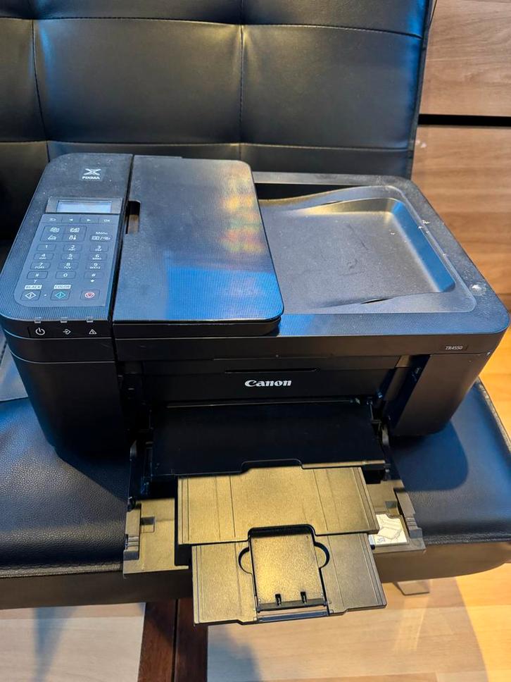 Canon TR4550 Printer - Zo goed als nieuw!, Computers en Software, Printers, Zo goed als nieuw, All-in-one, Inkjetprinter, Kleur printen