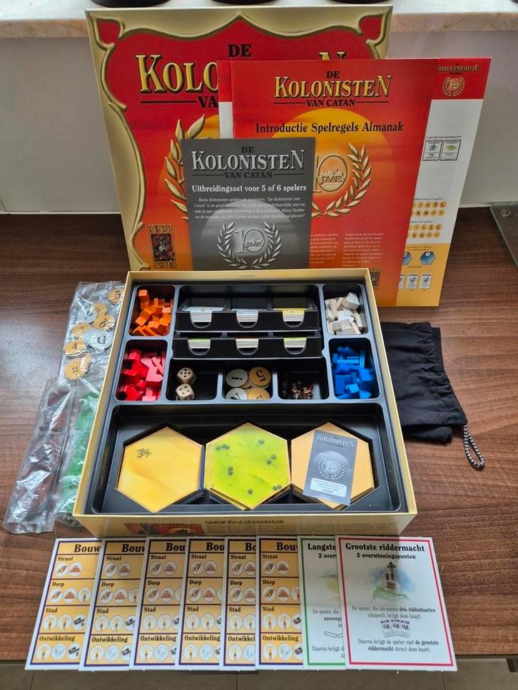 Kolonisten van Catan Jubileumeditie, Hobby en Vrije tijd, Gezelschapsspellen | Bordspellen, Ophalen of Verzenden