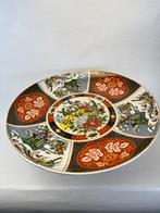Chinees porseleinen bord Imari-stijl 36 cm pauwen & bloemen, Ophalen of Verzenden