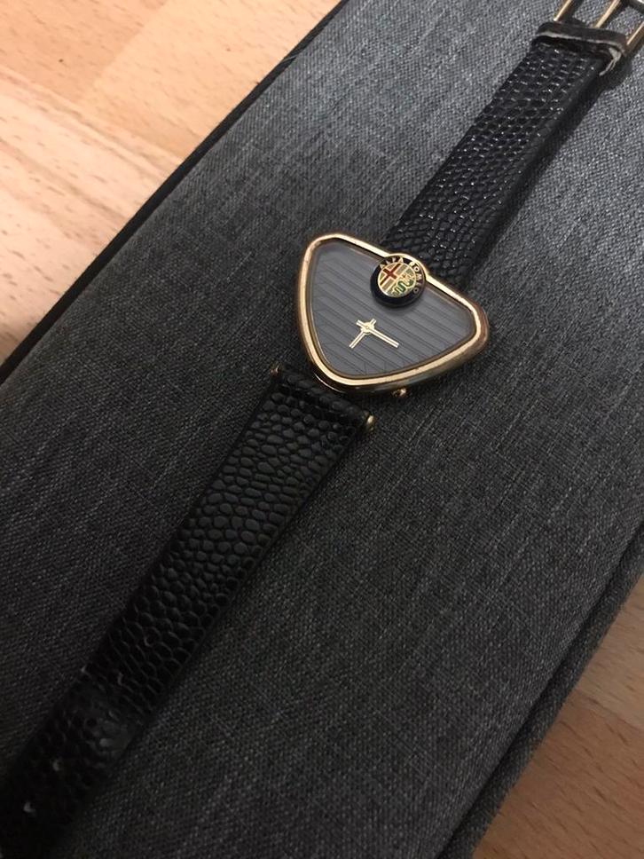 Alfa Romeo Horloge heren vintage gelimiteerd., Sieraden, Tassen en Uiterlijk, Horloges | Heren, Gebruikt, Polshorloge, Overige merken