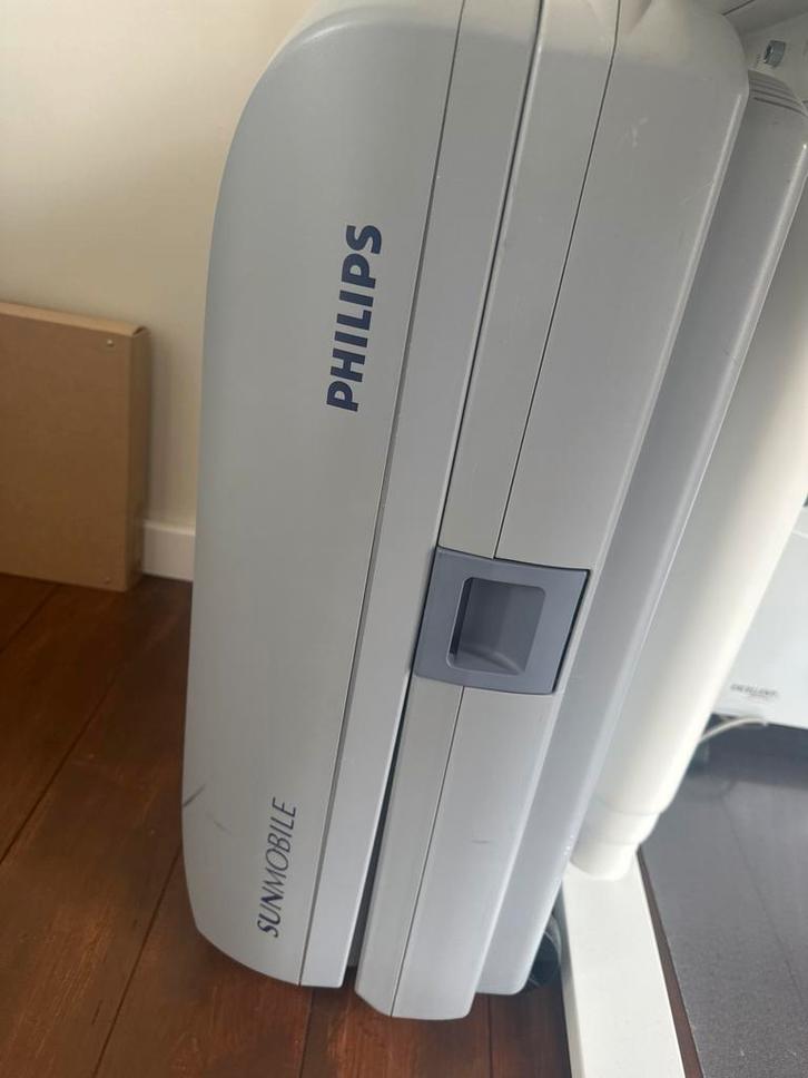 Philips SunMobile HB950 Zonnebank, Witgoed en Apparatuur, Zonnebanken en Gezichtsbruiners, Gebruikt, Zonnebank enkelzijdig, Minder dan 10 lampen