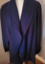 Mooie wollen mantel van NOVELTI maat XL, Kleding | Dames, Verzenden, Zo goed als nieuw, Maat 46/48 (XL) of groter, Blauw