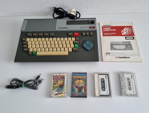 Goldstar FC-200 MSX Home Family Computer, Computers en Software, Vintage Computers, Ophalen of Verzenden