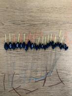 Te Koop 24 COLMIC DOBBERS tussen 0.5  -  5  gram NIEUWE, Watersport en Boten, Ophalen of Verzenden, Nieuw, Dobber of Lood