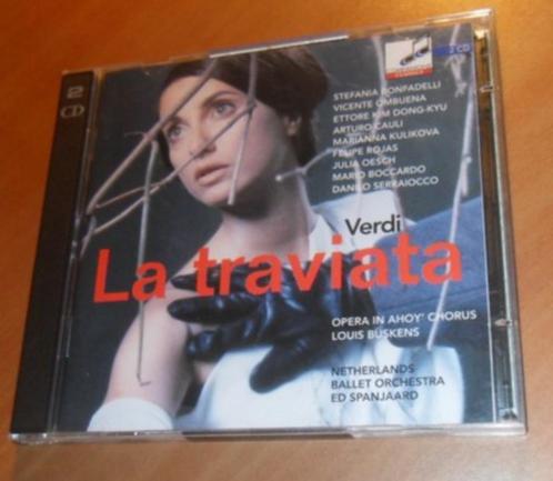 2 CD La Triviata - Verdi, Cd's en Dvd's, Cd's | Klassiek, Zo goed als nieuw, Opera of Operette, Romantiek, Ophalen of Verzenden