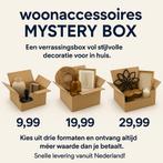 Mystery woondecoratie box, Overige kleuren, Verzenden, Nieuw, Glas