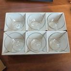 Vintage glazen Set van 12  | Leerdam | fruit ijs bowl, Ophalen of Verzenden