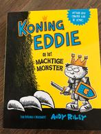 Koning Eddie en het machtige monster, Boeken, Andy Riley, Ophalen of Verzenden, Zo goed als nieuw
