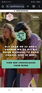 Gratis zaden halen voor de bij, Tuin en Terras, Bloembollen en Zaden, Ophalen, Voorjaar, Volle zon, Zaad