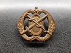 Militair Geneeskundige Dienst  - ouder baretembleem KL., Verzamelen, Ophalen of Verzenden, Landmacht, Nederland, Embleem of Badge