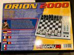 ORION 2000 schaakcomputer Millenium dammen kan er ook mee, Een of twee spelers, Ophalen, Zo goed als nieuw