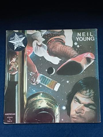 Neil Young - American Stars 'n Bars (1977) LP beschikbaar voor biedingen