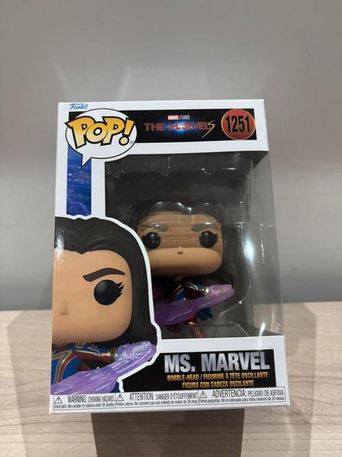 Ms Marvel #1251 Funko Pop! The Marvels, Verzamelen, Poppetjes en Figuurtjes, Nieuw, Ophalen of Verzenden
