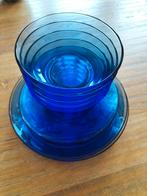 Kobalt blauwe borden en schalen, Ophalen, Gebruikt