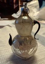 Oud theepotje glas kerst, Ophalen of Verzenden