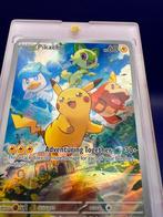 Pikachu - SVP 027 - Full Art Promo - Pokémon van Paldea!, Hobby en Vrije tijd, Verzamelkaartspellen | Pokémon, Verzenden, Zo goed als nieuw