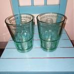 Bacardi mojito glazen lichtgroen 2 stuks, Ophalen, Gebruikt, Overige typen
