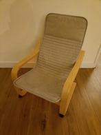 Ikea Poang stoel voor kinderen taupe/grijze kleur, Boeken, Ophalen, Gelezen