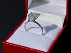 Gouden ring met VS1 diamant 5.24ct! certificaat nieuw! 17mm, Sieraden, Tassen en Uiterlijk, Ringen, Nieuw, Ophalen of Verzenden