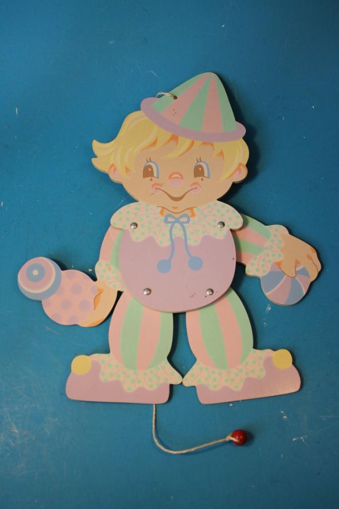 vintage Houten TREKPOP <> Duitse HAMPELFIGUR, Mertenskunst, Kinderen en Baby's, Speelgoed | Houten speelgoed, Gebruikt, Overige typen