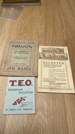 3 oude receptenboekjes, Ophalen of Verzenden, Zo goed als nieuw