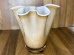Decoratieve Oyster vaas | moderne schelpvorm | glaswerk, Overige kleuren, Ophalen of Verzenden, Minder dan 50 cm, Glas