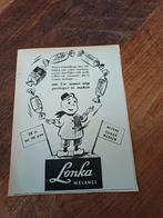 Advertentie van Lonka Breda zomerdrups 1949, Verzamelen, Ophalen of Verzenden, Zo goed als nieuw, Overige typen