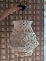 Macrame hanglamp, Huis en Inrichting, Ophalen of Verzenden, Zo goed als nieuw, Stof, Minder dan 50 cm