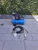 Compressor, Doe-het-zelf en Verbouw, Compressors, Ophalen, Mobiel, Gebruikt, 6 tot 10 bar