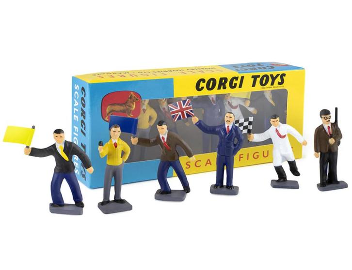 CORGI doosje Racebaan officials 1/43 CORGI NEW ref. 1503, Hobby en Vrije tijd, Modelauto's | 1:43, Nieuw, Overige typen, Corgi