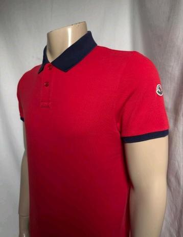 Rode heren mannen poloshirt polo shirt maat m / M  / 48 / 50 beschikbaar voor biedingen