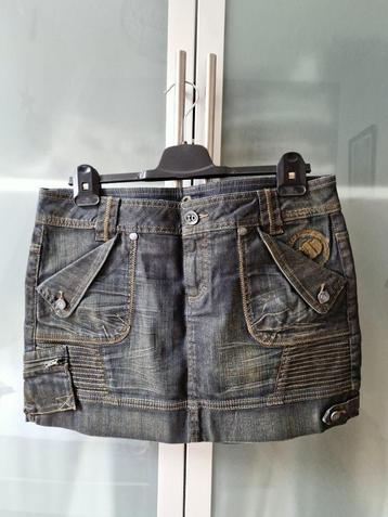 Jeansrok Il Dolce grijsblauw maat 42 nieuw beschikbaar voor biedingen
